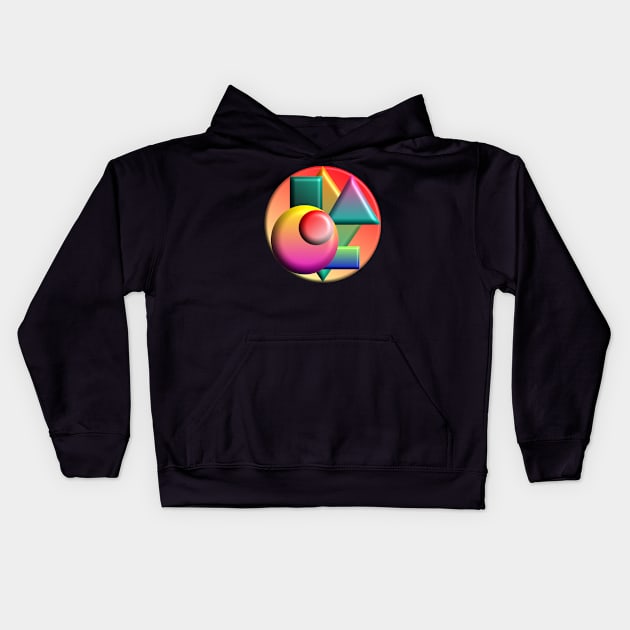 The shape of life Kids Hoodie by BaliChili